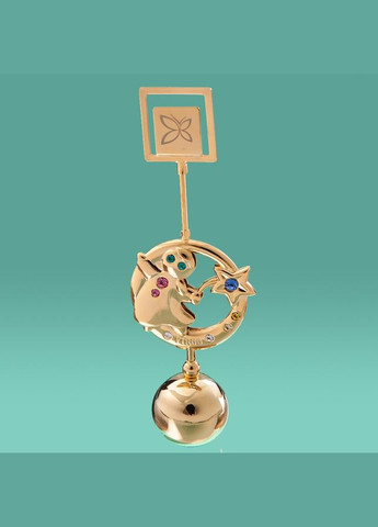 Фигурка держатель для фото, визитки Swarovski знак зодиак Дева 11,5 см 0455-054/GA Crystocraft (346152717)