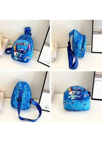 Дитяча сумочка через плече з героями "Стич" — яскравий аксесуар для маленьких модників No Brand (355794648)