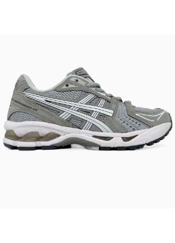 Серые летние кроссовки asics gel-kayano 14 beige/grey асикс гель кахано 14 No Brand
