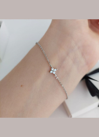 Комплект ювелирной бижутерии из 3-х украшений посеребренный DeKolie (296481815)