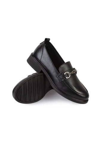 Туфли лоферы женские бренда 8200566_(1) ModaMilano на среднем каблуке