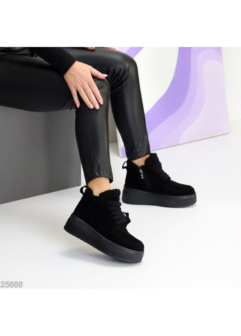 Зимние зимние замшевые ботинки Helen из натуральной замши