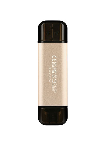 Флеш-драйв 256GB USB 3.2/Type-C JetFlash 930 Gold-Black (TS256GJF930C) Transcend (322907726)