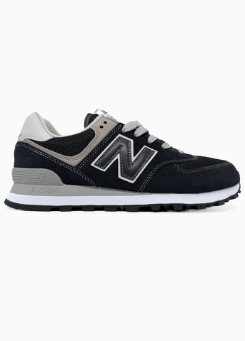 Кросівки жіночі і чоловічі New Balance 574 black | Нью Беланс 574 чорні No Brand чорні демісезони (316663595)