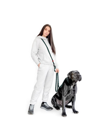 Поводок-переследка для собак Nylon, рисунок "Чешуя", М, Ш 20 мм, Дл 300 см WAUDOG (366197162)