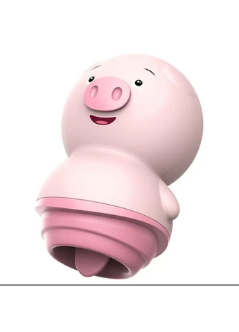 Ергономічний стимулятор з водонепроникною конструкцією, Вібратор у вигляді милого поросятка No Brand (341305705)