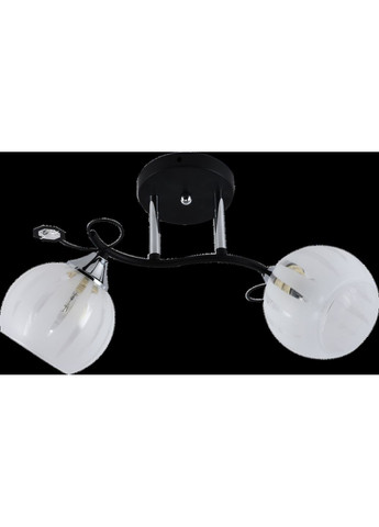 Люстра декоративна IS XA1259B/2 Black+Chrome на 2 плафони Valeso (372505311)