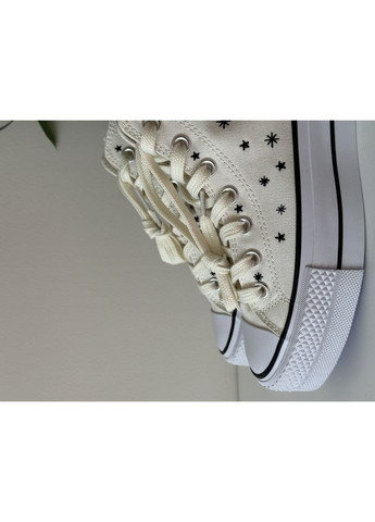Кросівки жіночі Converse Chuck Taylor All Star High | Конверс Чак Тейлор білі No Brand білі демісезони (366576509)