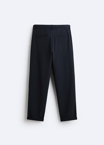 Штани Zara вільного крою балони 1659 740 NAVY BLUE (315825976)