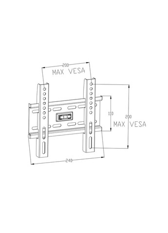 Кронштейн (m345304) Vinga TM10-2251 (370200274)