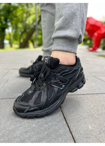 Черные демисезонные кроссовки мужские new balance 1906d protection pack black leather нью беланс 1906d No Brand