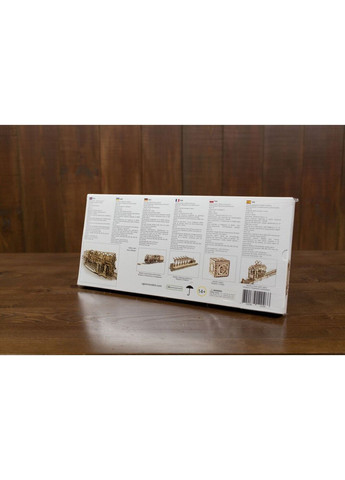 Механічний 3D пазл Рейки з ж / д переїздом (70014) UGEARS (364114975)