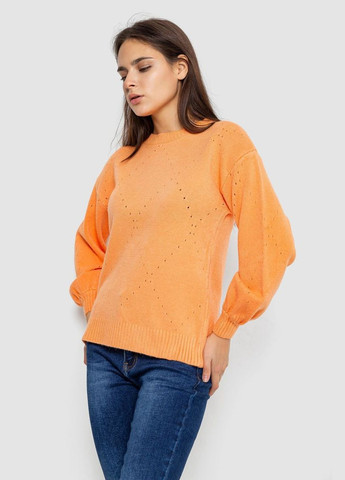 Оранжевый демисезонный свитер женский Ager 244R2026-8