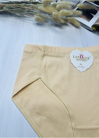 Трусики слепые в рубчике на высокой посадке Lavolle (349513341)