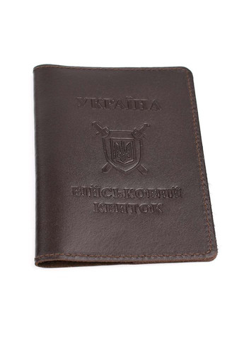 Шкіряна обкладинка на військовий квиток Lim-3993GC коричнева LIMARY (315772089)