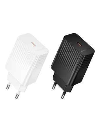 Сетевое Зарядное Устройство BAS73A 1USB-C PD/QC 20W Белый Borofone (370440135)