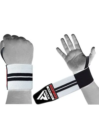 Бинты для запястий (кистевые бинты) W2 Gym Wrist Wraps BLACK/WHITE PLUS RDX (395014184)