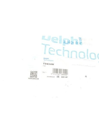 Сайлентблок важеля (переднього/знизу/ззаду) Fiat Doblo 01- (R) TD434W UA63 Delphi (366164979)