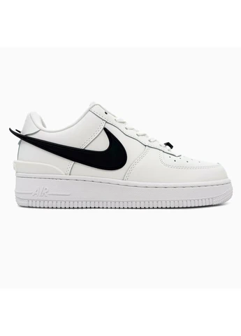 Кроссовки женские и мужские Nike Air Force 1 Low x AMBUSH White Black | Найк Эир Форс 1 белые No Brand белые демисезоны (375198838)