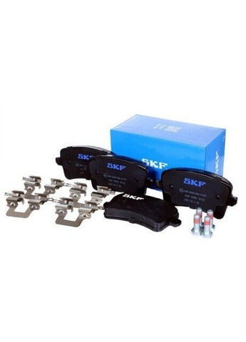 Колодки тормозные дисковые (комплект 4 шт) SKF (342412958)