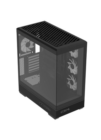 Корпус P500B Digi-BK-v1 Black (ACCM-PN09143.11) Aerocool (369723092)