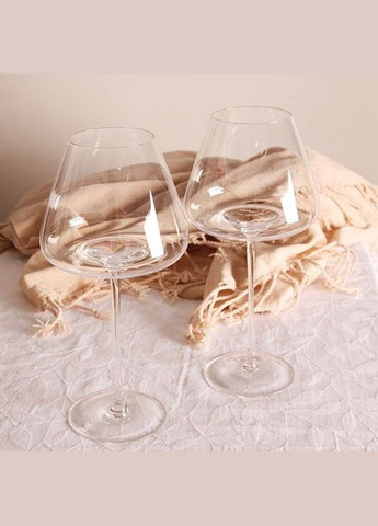 Келихи для червоного вина з кришталевого безсвинцевого скла 350 мл 2 шт. Shanxi Saintroy Trade Co.,Ltd (296488123)
