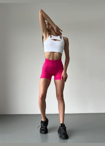 Шорти спортивні з ефектом пуш-ап, рожевого кольору, розмір S Trends (330245405)