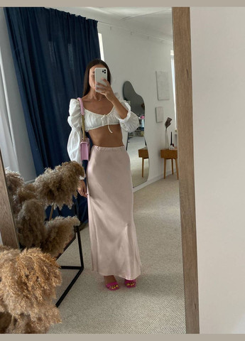 Жіноча спідниця максі з шовку MonCher (338186266)