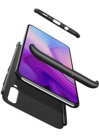 Чехолнакладка 3 in 1 Hard PC Case Samsung Galaxy A50 Black GKK (301782357)