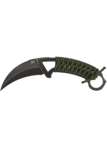 Ніж Gambit XL Чорний-Оливковий Sog (374007186)