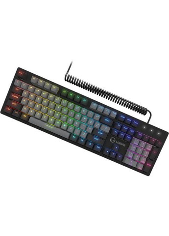 Клавиатура (LRGGK514B-UA) LORGAR Azar 514 RGB USB UA Black (307357336)