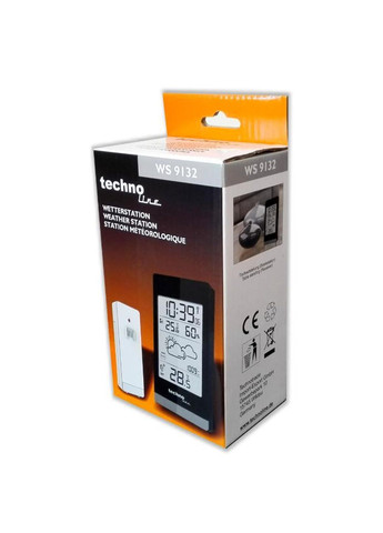 Метеостанция WS9132 Black (WS9132) Technoline (315341906)