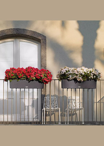 Розумний вазон Balconera Cottage 80 12 л світло-сірий 15457 Lechuza (316620863)