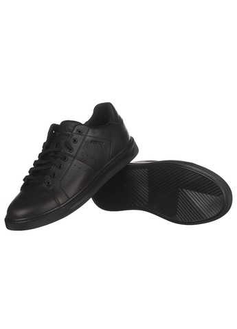 Чорні Осінні чоловічі кросівки зі шкіри 203h Clubshoes