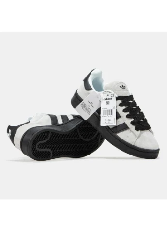 Черные демисезонные кроссовки мужские adidas campus 00s grey black адидас кампус черные No Brand
