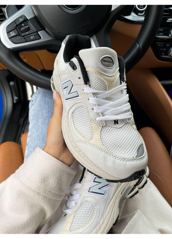 КРОССОВКИ ЖЕНСКИЕ NEW BALANCE 2002R BEIGE V2 НЬЮ БЕЛАНС 2002R No Brand бежевые демисезоны (367167611)