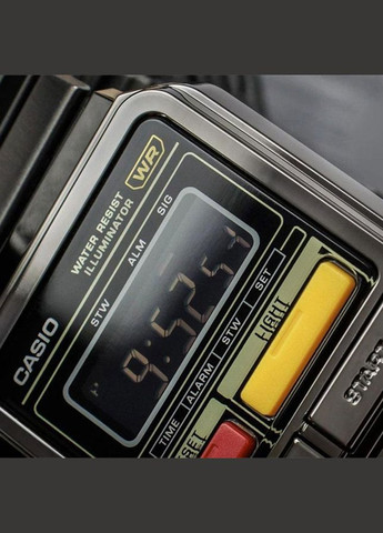 Наручные оригинальные часы A120WEGG-1B - женские Casio (324250273)