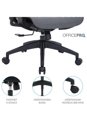 Крісло Balance Black/Dark Gray (OC620-B-DG-DG) OfficePro (341485239)