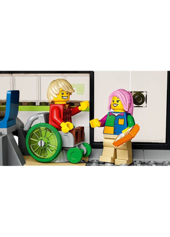 Конструктор City Trains Пасажирський поїзд-експрес (60337) Lego (323239651)