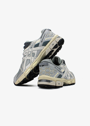 Сірі всесезон кросівки чоловічі і жіночі Asics Gel-Kahana 8 gray beige | Асікс Гель-Кахана 8 сірі бежеві