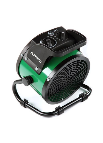 Тепловентилятор керамический 2000Вт EFH-20 (899502) черно - зеленый Apro (349818484)