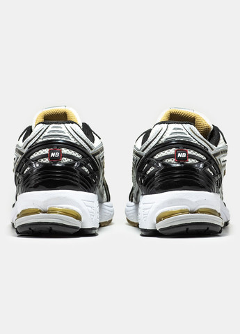 Сірі всесезонні кросівки new balance white gold silver black No Brand M1906