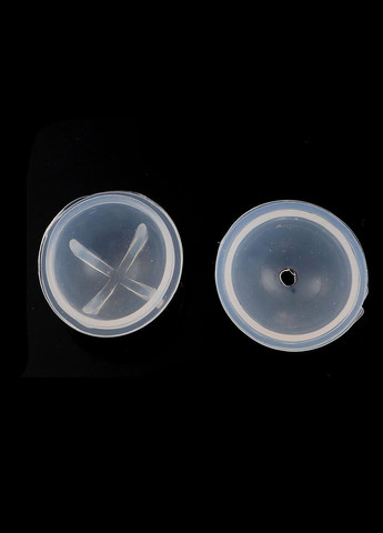 Форма для епоксидної смоли Молд cиліконовий для кулі 20 мм з 2 частин Білий 25 мм x 23 мм Finding (316248887)