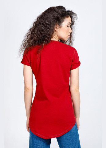 Червона літня футболка motion bordo red (011324) Berserk Sport