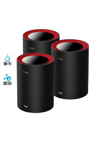 Маршрутизатор Wi-Fi Mesh-система WiFi 6 2.5G Cudy M3000 двухдиапазонный AX3000 (3-Pack) No Brand (396518166)