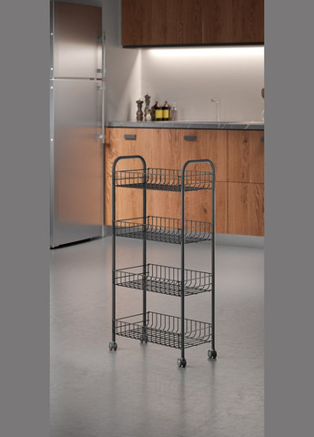 Етажерка ASCONA LAVA,4 рівня, 41x23x84 см (344504) Metaltex (299773237)