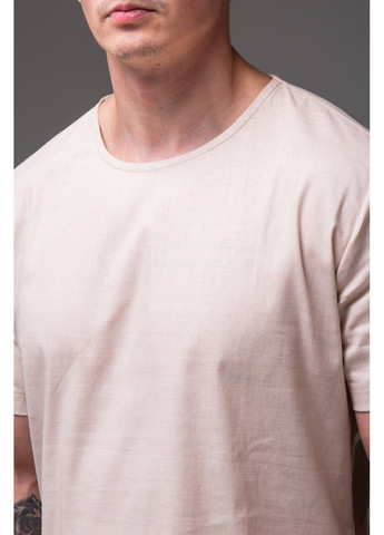 Бежевий літній стильний та легкий літній комплект з шортами Vakko