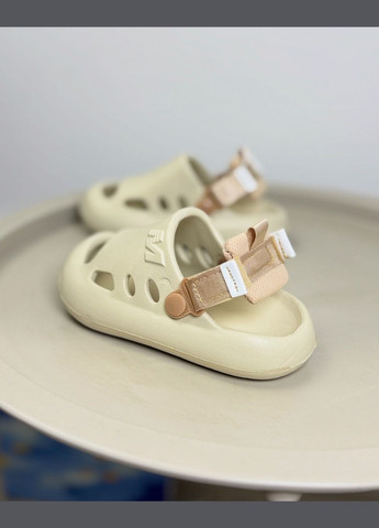 Дитячі крокси бежеві 1525 No Brand (333013858)