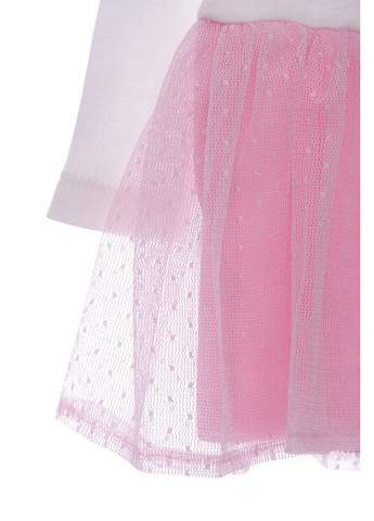 Рожева сукня з довгим рукавом baby girl рожева 74 см (43583) BABYKROHA (323469631)