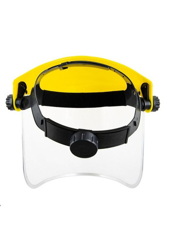 Щиток захисний "VISION SOFT". З наголовником, з прозорим екраном, PC 1 мм (81-0007) Mastertool (340912318)